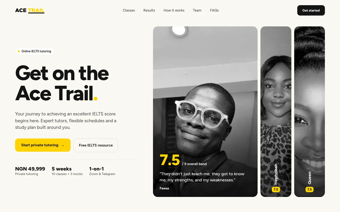 Homepage direction: Proof cards